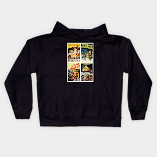 Sci-fi Movie Poster Collection #8 Kids Hoodie